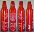 Budweiser Aluminum Bottle