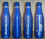 Bud Light Single Line Logo Aluminum Bottle