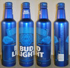 Bud Light A-B Crest Aluminum Bottle