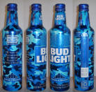 Bud Light Folds of Honor Aluminum Bottle