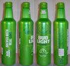 Bud Light Lime Aluminum Bottle