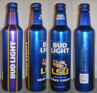 Bud Light LSU Aluminum Bottle
