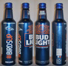 Bud Light NCAA Aluminum Bottle