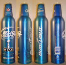 Bud Light NFL Aluminum Bottle