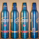 Bud Light NFL Aluminum Bottle