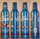 Bud Light NFL Aluminum Bottle