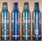 Bud Light NFL Aluminum Bottle