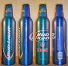 Bud Light NFL Aluminum Bottle