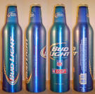 Bud Light NFL Aluminum Bottle