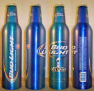 Bud Light NFL Aluminum Bottle