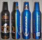 Bud Light Super Bowl Aluminum Bottle