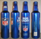 Bud Light NFL Aluminum Bottle