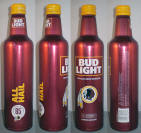 Bud Light NFL 2017 Kickoff Aluminum Bottle