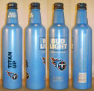 Bud Light NFL 2017 Aluminum Bottle