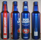 Bud Light NFL 2018 Aluminum Bottle