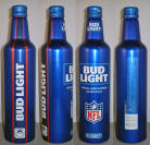 Bud Light NFL 2018 Kickoff Aluminum Bottle