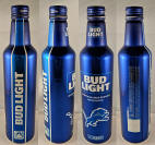 Bud Light Lions Aluminum Bottle