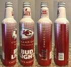 Bud Light Chiefs Error Aluminum Bottle