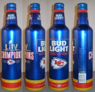 Bud Light NFL Aluminum Bottle