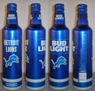 Bud Light NFL Aluminum Bottle