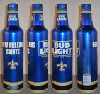 Bud Light NFL Aluminum Bottle