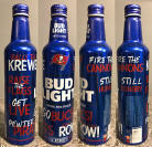 Bud Light NFL Kickoff Aluminum Bottle
