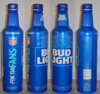 Bud Light NFL 2022 Kickoff Aluminum Bottle