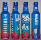 Bud Light NFL 2022 Super Bowl Aluminum Bottle