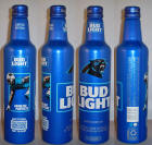 Bud Light NFL 2023 Kickoff Panthers Aluminum Bottle