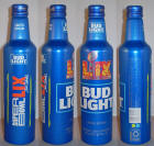 Bud Light Super Bowl Aluminum Bottle
