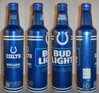 Bud Light NFL 2025 Aluminum Bottle