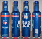 Bud Light NFL 2025 Aluminum Bottle