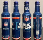 Bud Light NFL 2026 Kickoff Aluminum Bottle