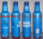 Bud Light NFL 2026 Kickoff Aluminum Bottle