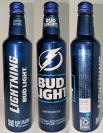 Bud Light Tampa Bay Lightning Aluminum Bottle