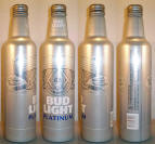 Bud Light Platinum Aluminum Bottle