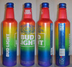 Bud Light Pride Aluminum Bottle