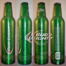 Bud Light St Pats Aluminum Bottle