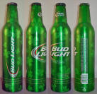 Bud Light St Pat Aluminum Bottle