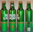 Bud Light St Patricks Day Aluminum Bottle