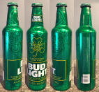 Bud Light St Patricks Day 2020 Aluminum Bottle