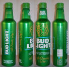 Bud Light St Patricks Day Aluminum Bottle