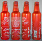 Budweiser Red Retro Design Aluminum Bottle