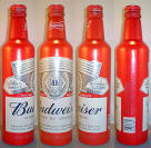 Budweiser A-B Crest Aluminum Bottle