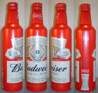 Budweiser A-B Crest Aluminum Bottle