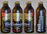 Budweiser Black Lager Aluminum Bottle