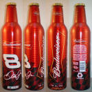 Budweiser Dale Jr Aluminum Bottle