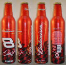 Budweiser Dale Jr Aluminum Bottle