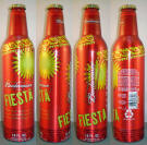 Budweiser Fiesta Aluminum Bottle