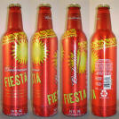 Budweiser Fiesta Aluminum Bottle